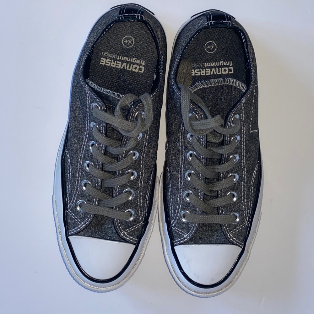Converse Fragment Chuck Taylor All Star Unisex Charcoal Canvas Sneakers